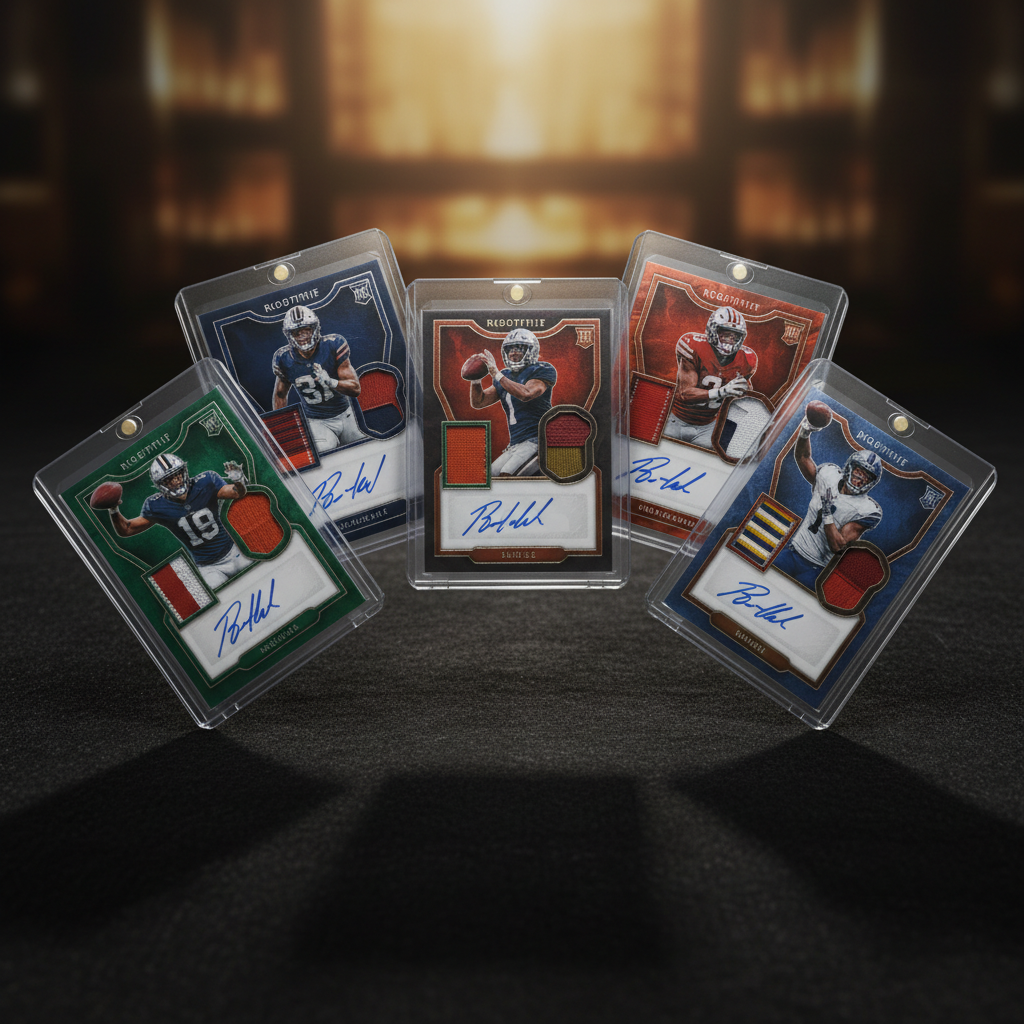 Best 5 Football Rookie Patch Auto Cards For Investors in 2024