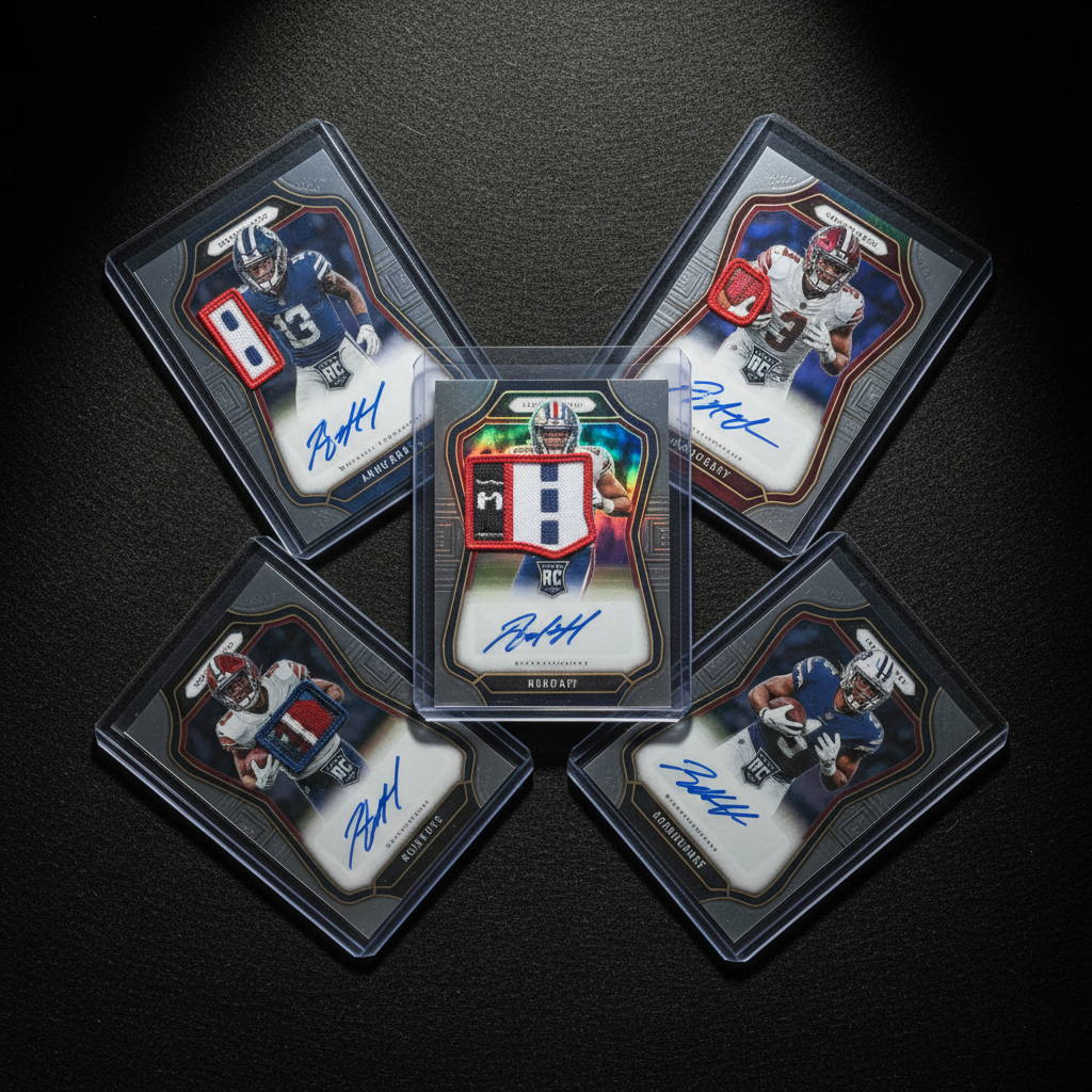 The 5 Best Rookie Patch Auto Cards for Football Investors in 2024