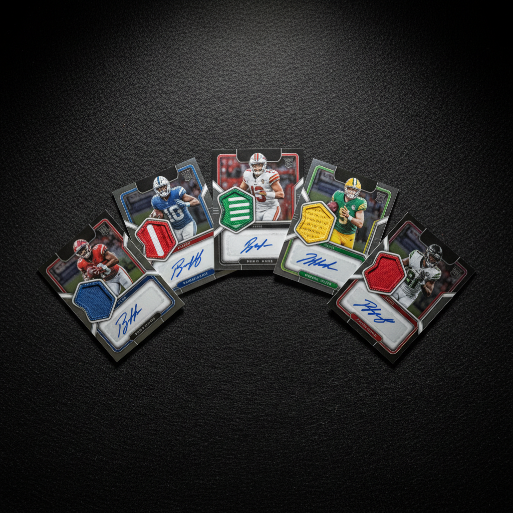 The Best 5 Rookie Patch Auto (RPA) Cards for Football Investors