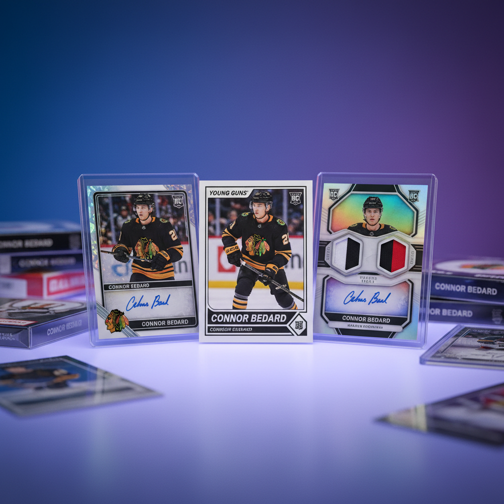 Connor Bedard Top Cards to Buy This Year | Hockey Investment Guide