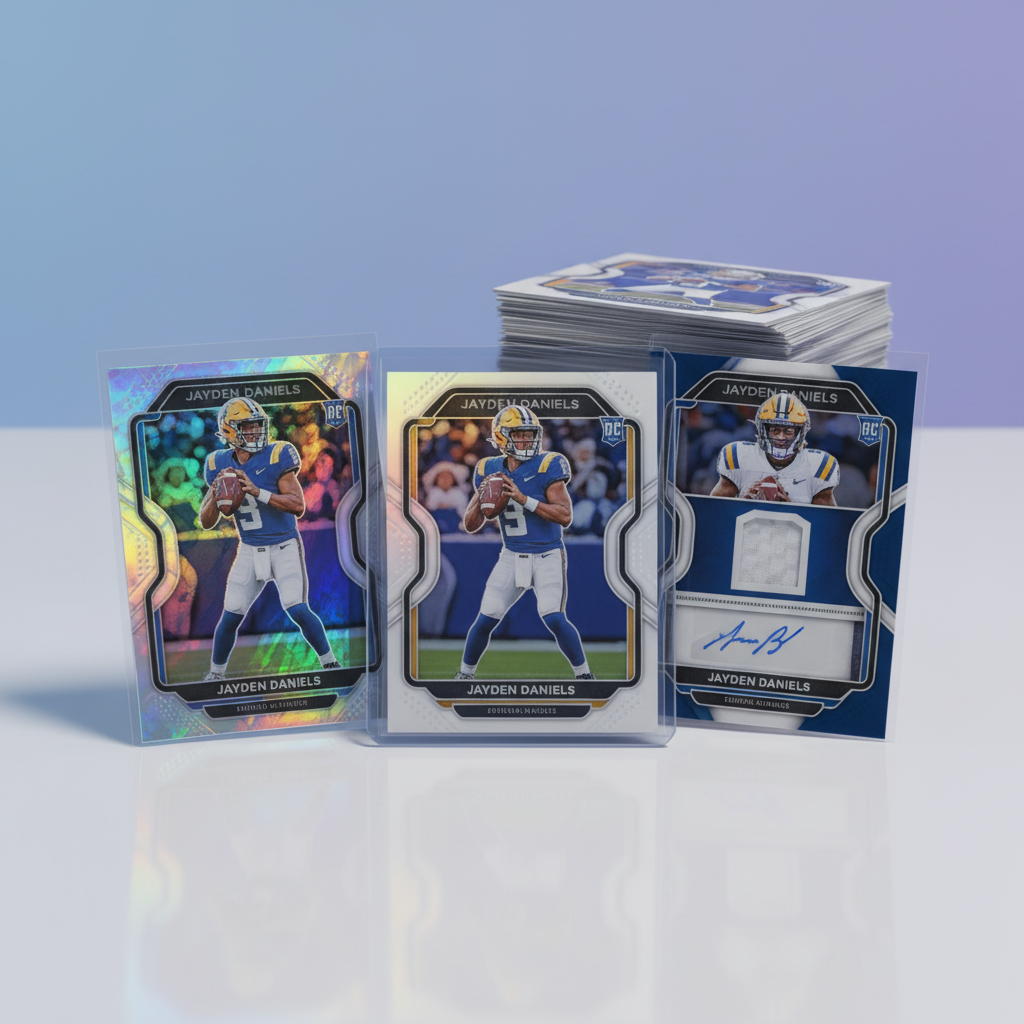 Jayden Daniels Parallels and Print Runs Explained